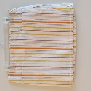 Vintage Y2K Max Studio Striped Mini Skirt -Size 9 - Made in the USA 🇺🇸